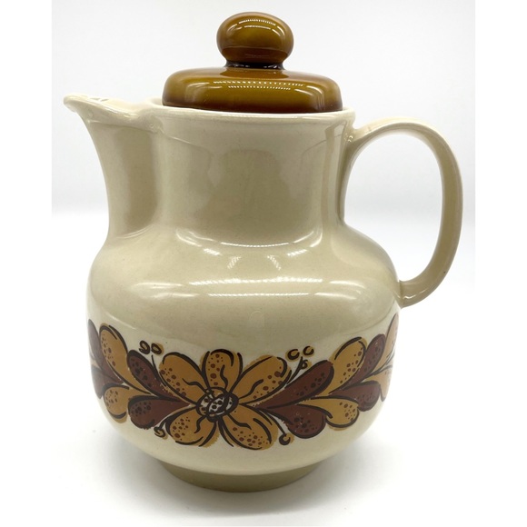 Vintage small coffee pot 70s eastern Germany GDR Colditz Meissen - Picture 1 of 6